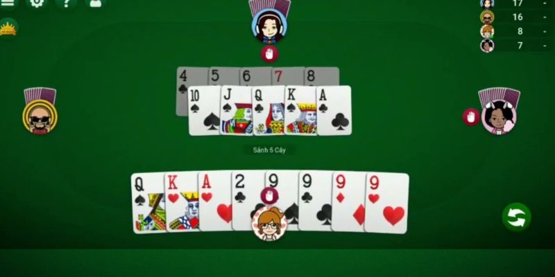 Game đánh bài tiến lên